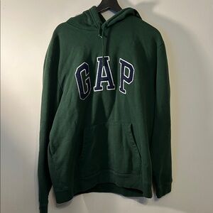 GAP Forest Green Pullover Hoodie
